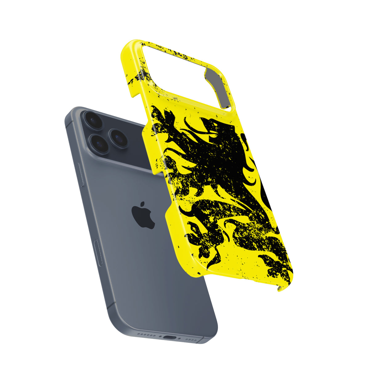 Flemish Lion Classic Edition cycling iPhone case view 3