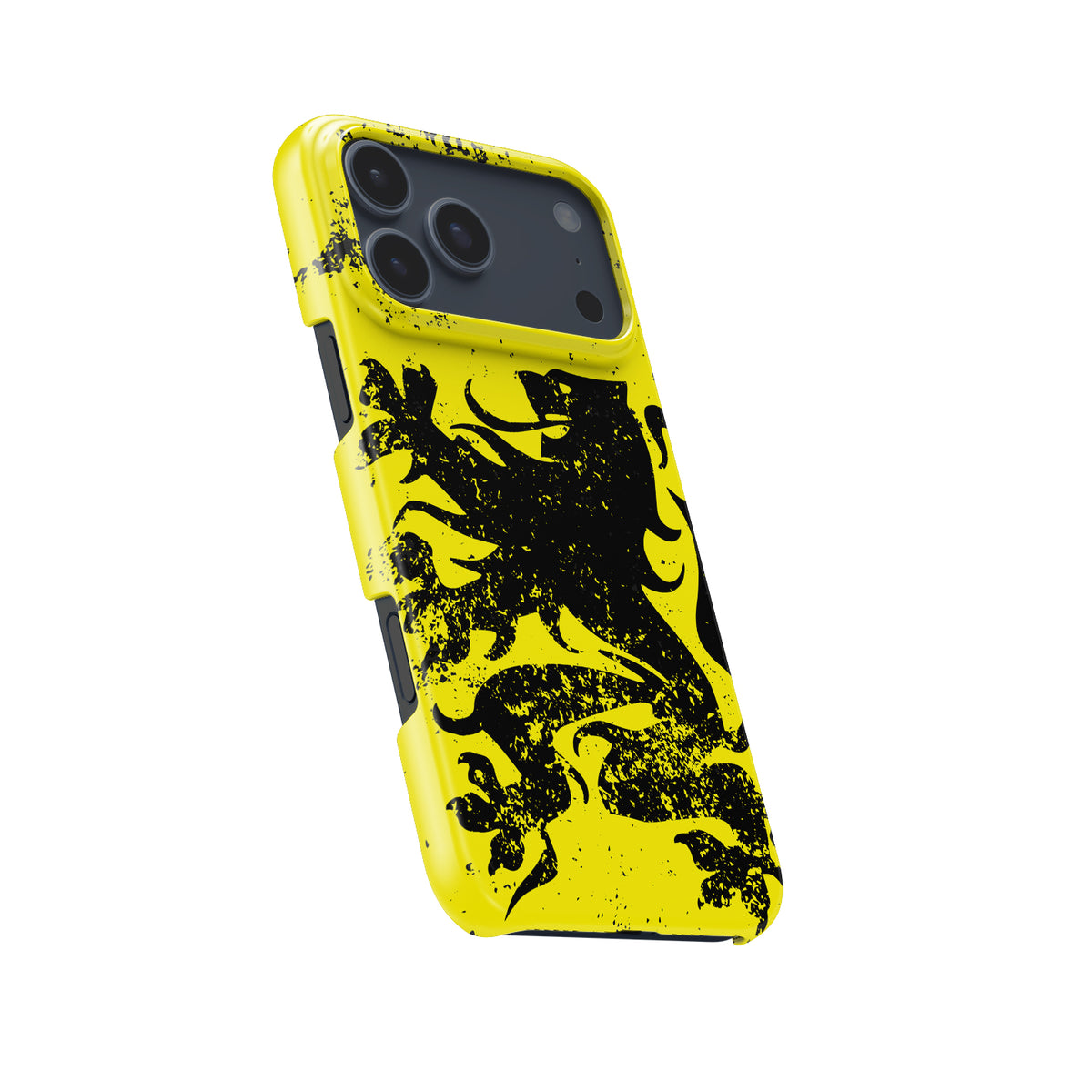 Flemish Lion Classic Edition cycling iPhone case view 5