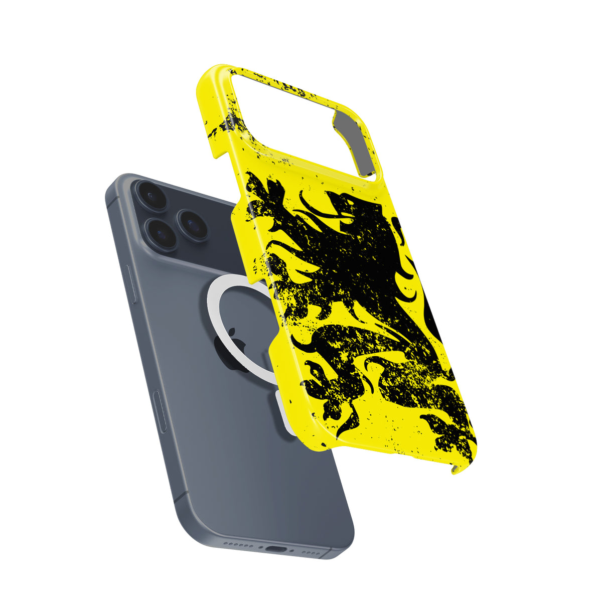 Flemish Lion Classic Edition cycling iPhone case view 4