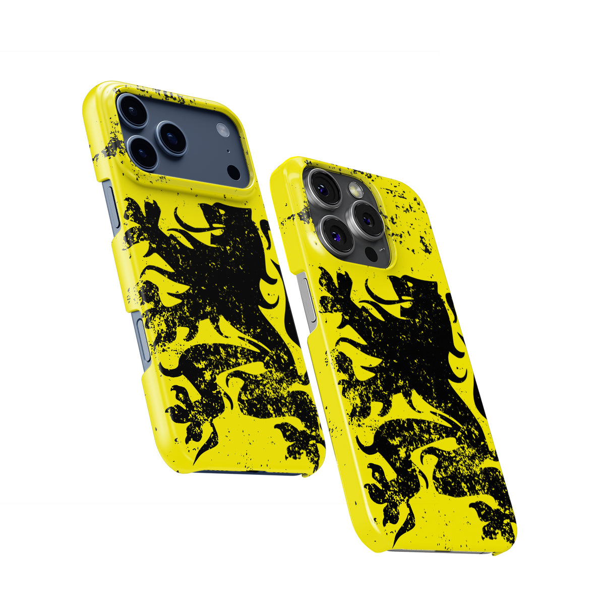 Flemish Lion Classic Edition cycling iPhone case view 2
