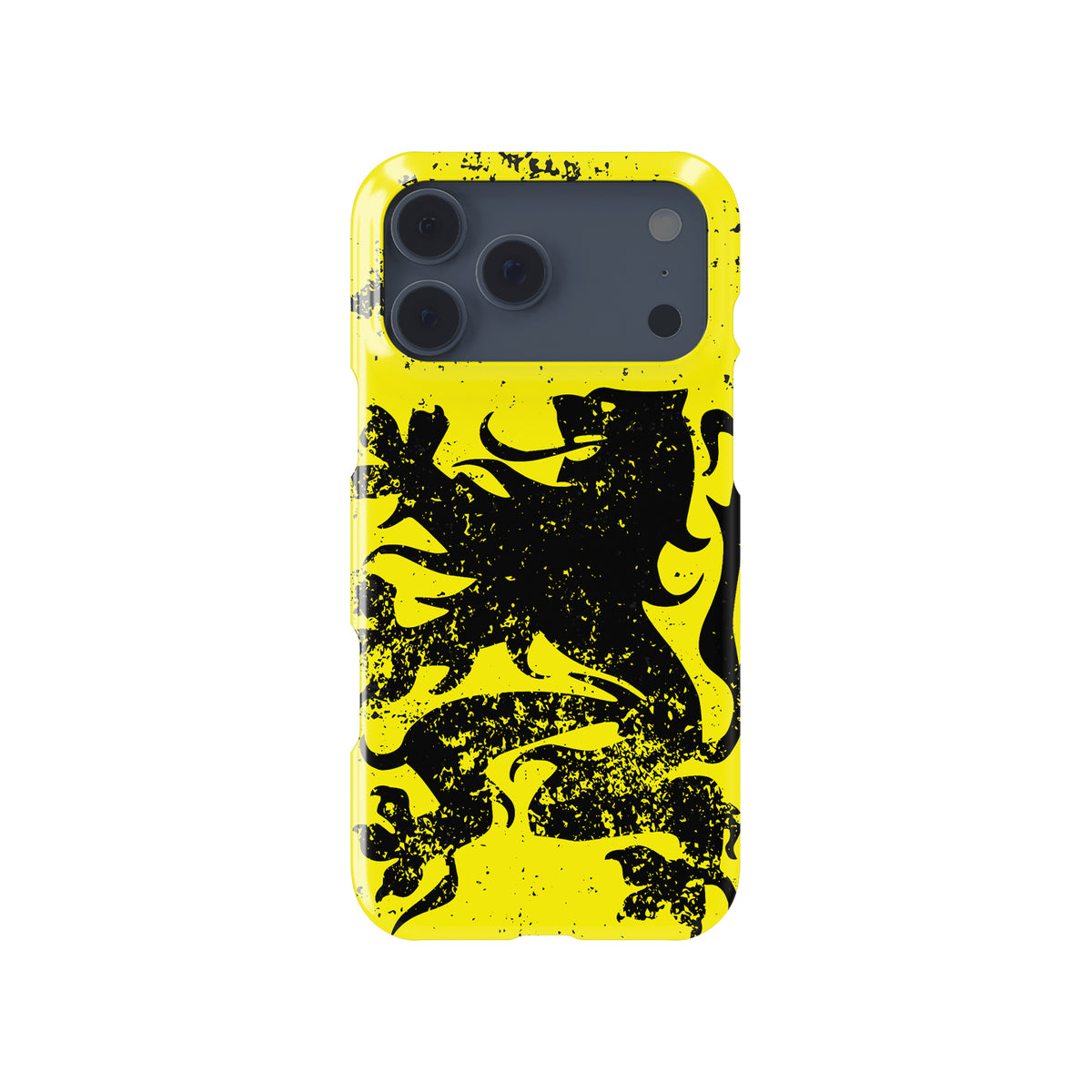 Flemish Lion Classic Edition cycling iPhone case view 1