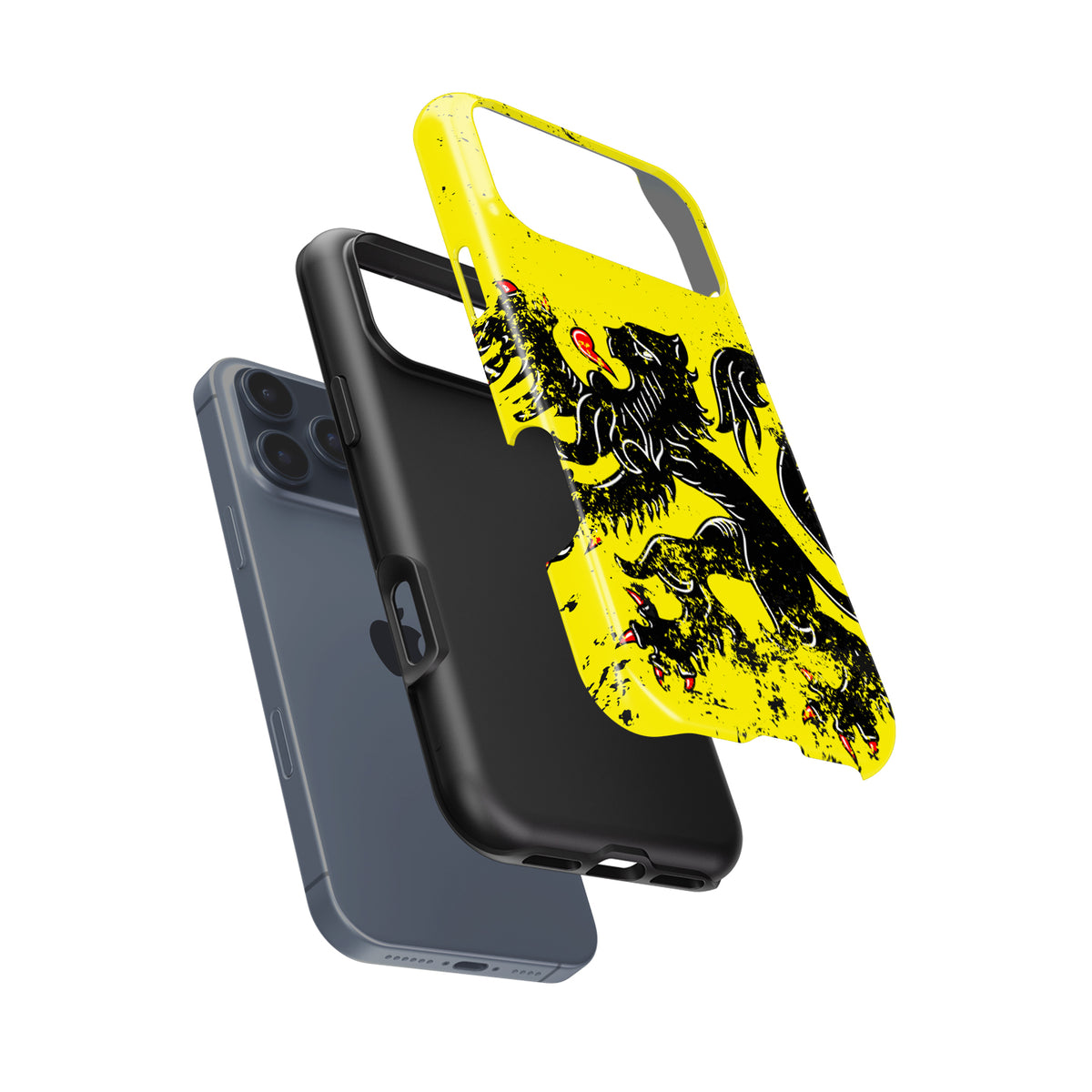 Flemish Lion Cycling Heritage cycling iPhone case view 6