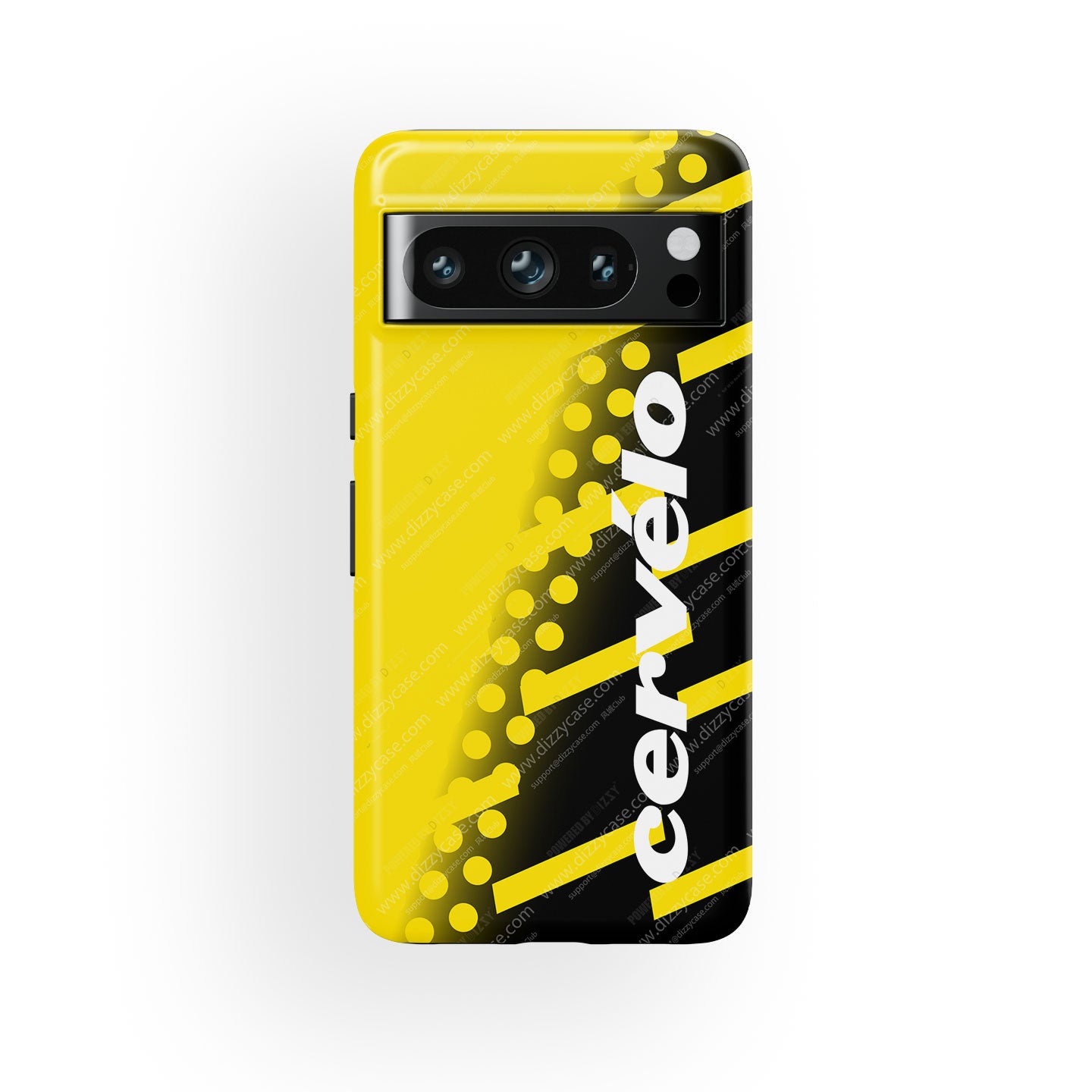Funda para teléfono Tadej Pogacar 2024 Dual Triumph en jersey amarillo y rosa de DIZZY