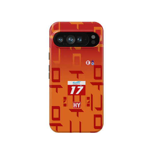Genesis Magma Racing GMR-001 number 17 Hypercar Google Pixel case front view
