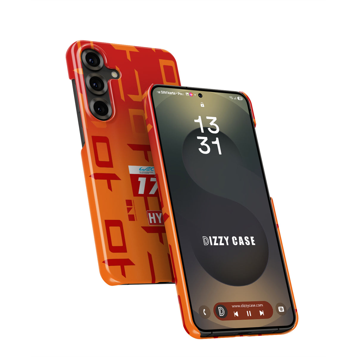 Genesis Magma Racing GMR-001 number 17 Hypercar Samsung Galaxy case front view