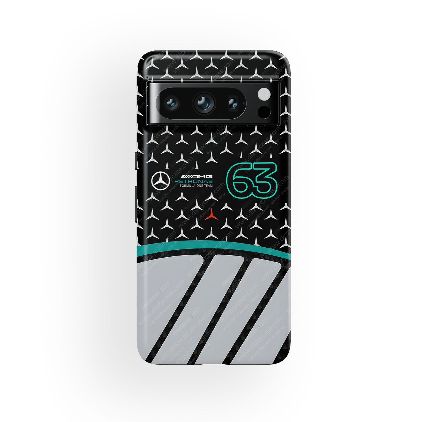 George Russell #63 Mercedes-AMG Style W17 Design - Case for Google / Huawei | DIZZY CASE
