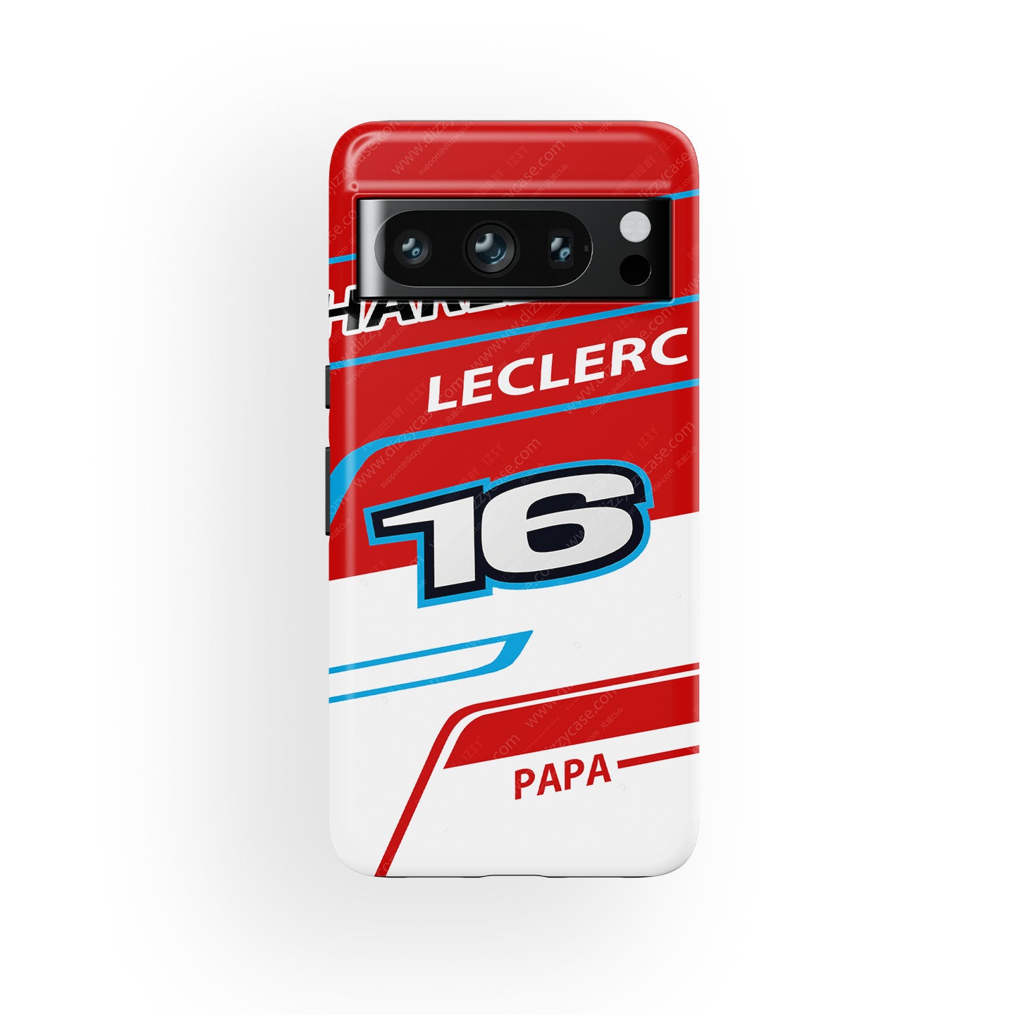 Charles Leclerc 2026 Helmet Design - Case for Pixel 10