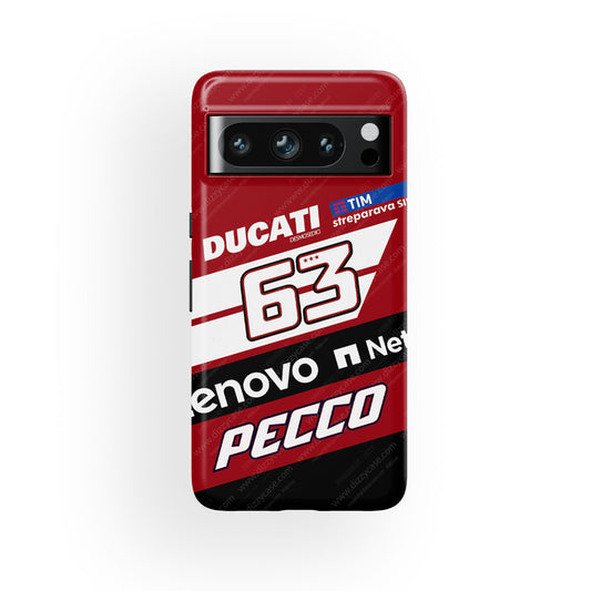 Pecco Bagnaia #63 Ducati Livery - Case for Pixel 10