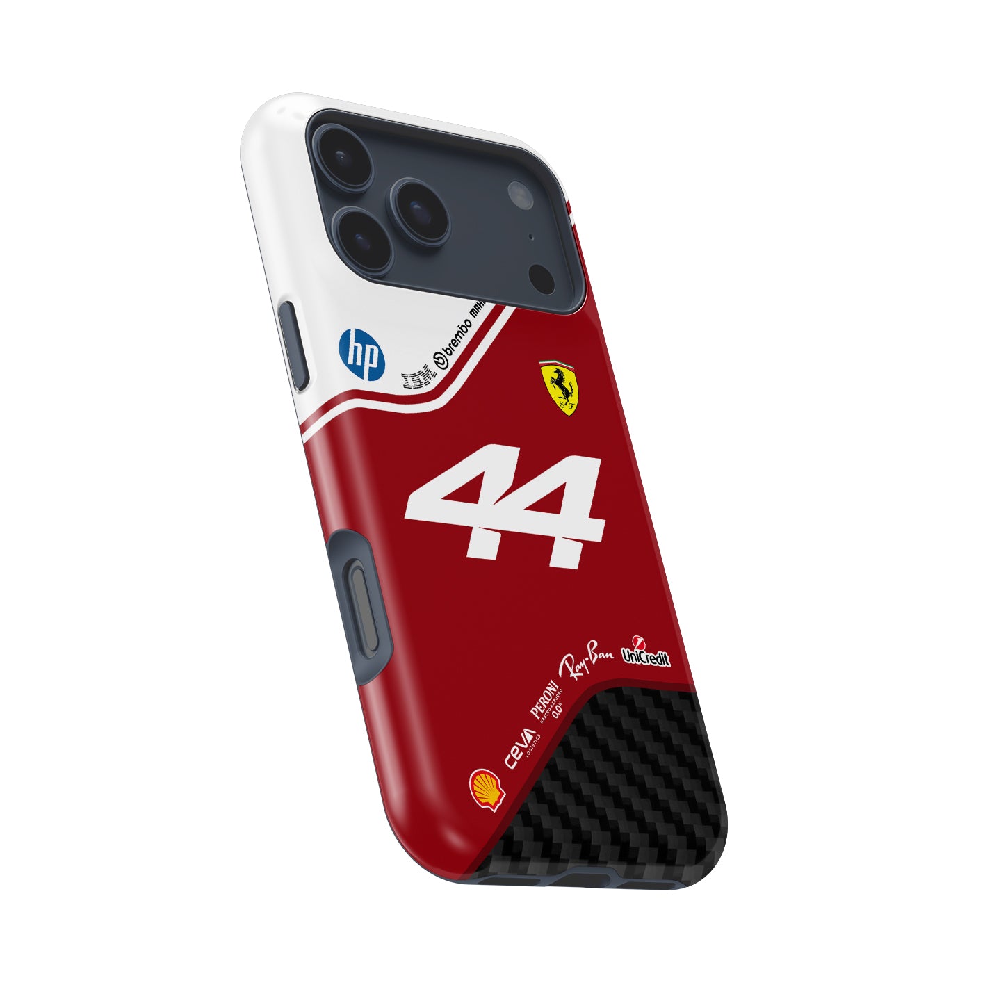 Hamilton Ferrari #44 F1 Livery Phone Case for iPhone — Scuderia Red Racing