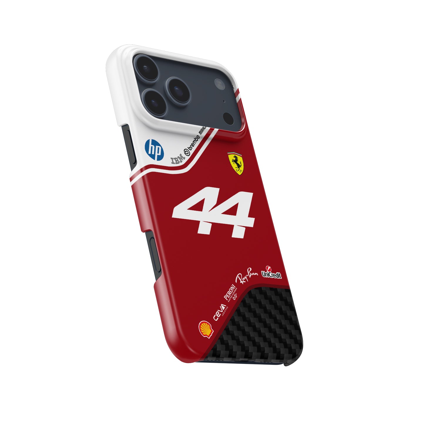 Hamilton Ferrari #44 F1 Livery Phone Case for iPhone — Scuderia Red Racing