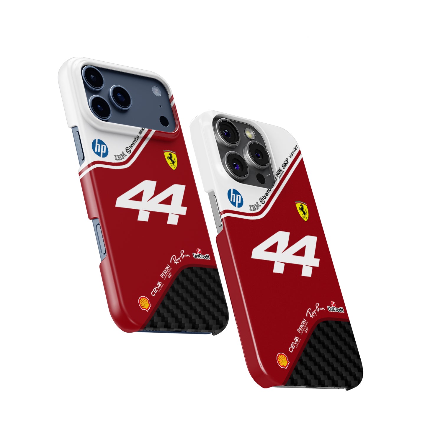 Hamilton Ferrari #44 F1 Livery Phone Case for iPhone — Scuderia Red Racing