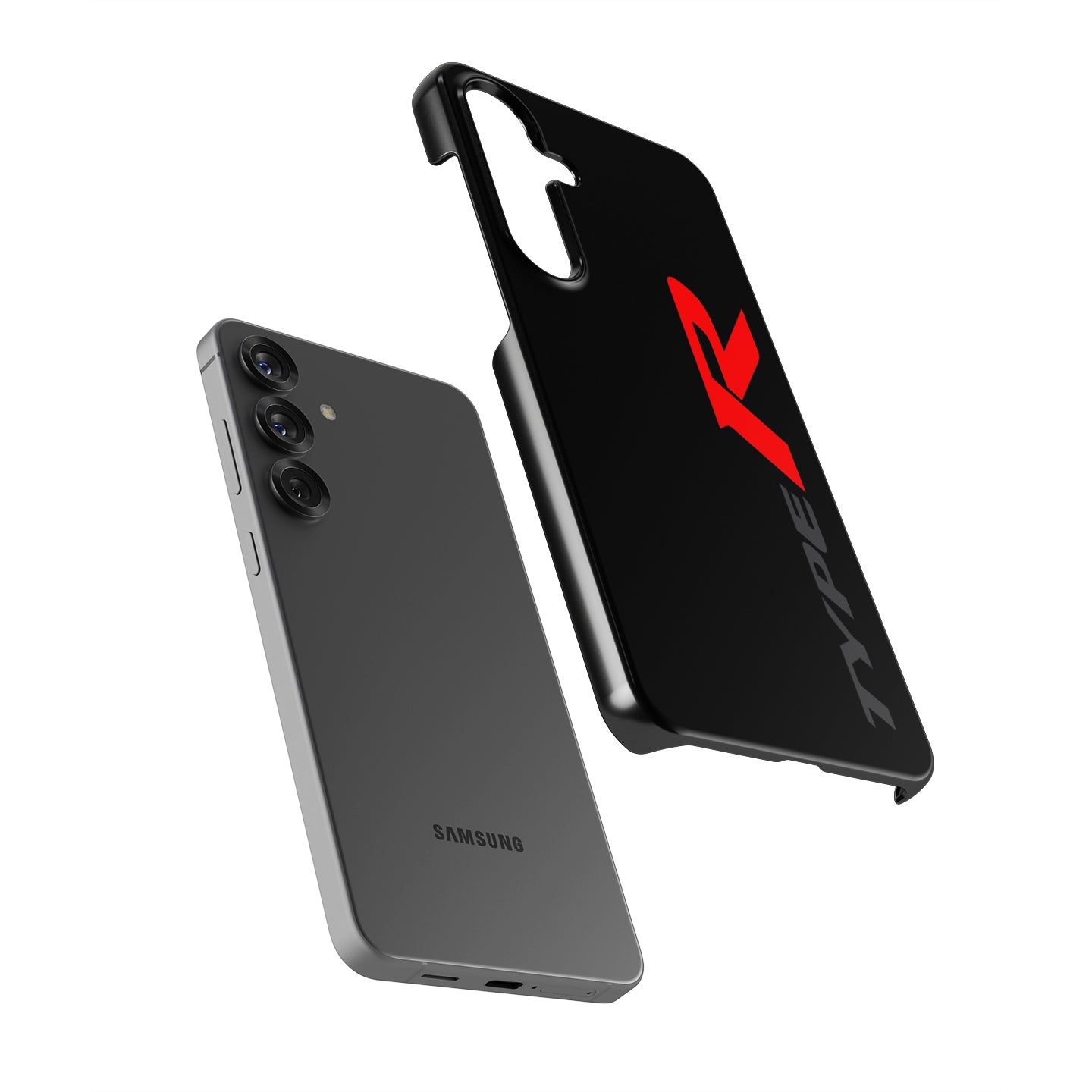 Honda Civic Type R JDM Phone Case for Samsung Galaxy — Red Badge Performance Style