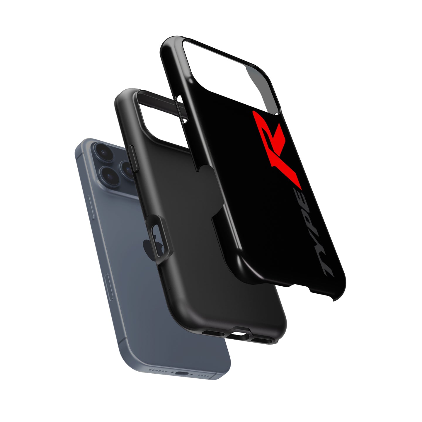 Honda Civic Type R JDM Phone Case for Pixel, Xiaomi, OnePlus & Huawei — Red Badge Style