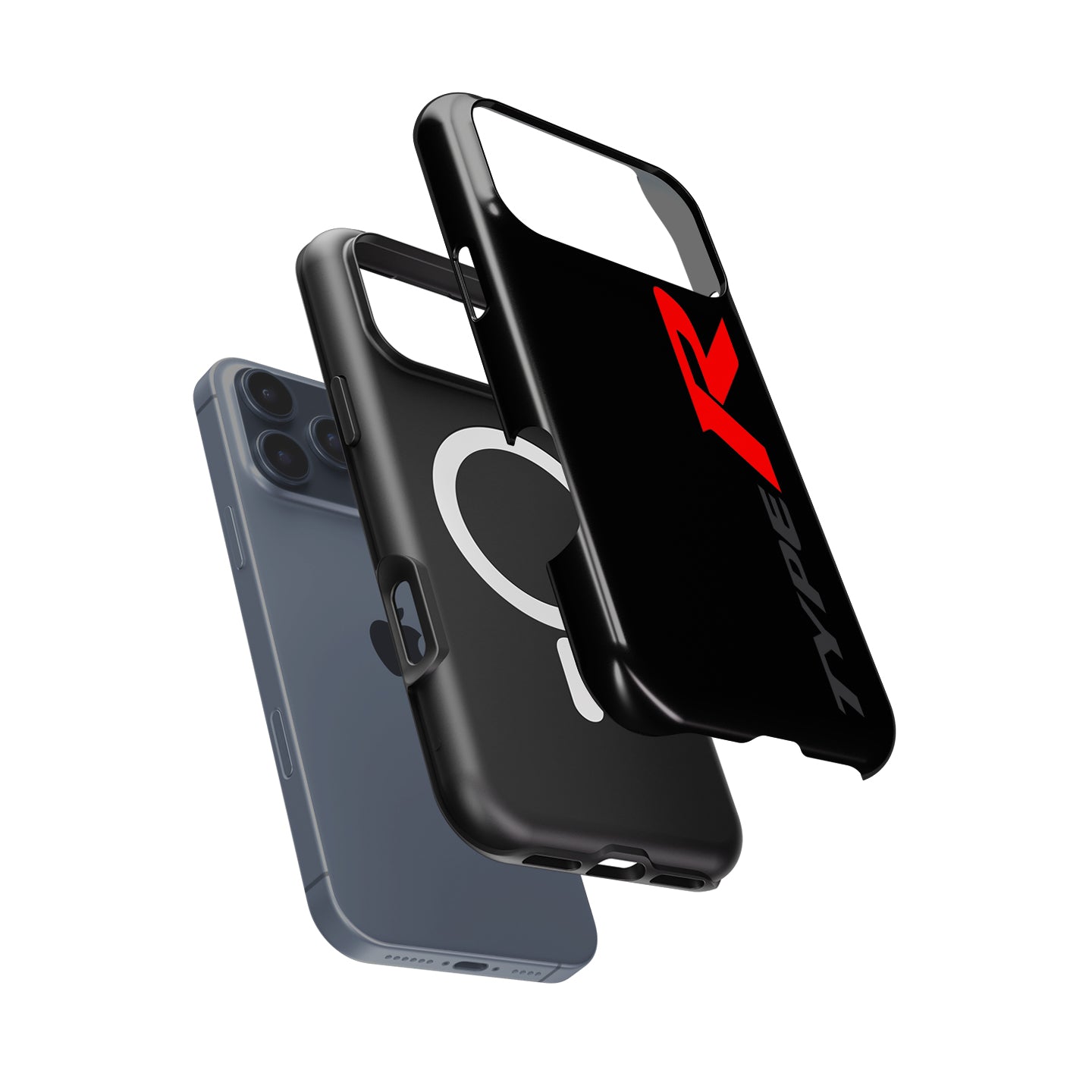 Honda Civic Type R JDM Phone Case for Pixel, Xiaomi, OnePlus & Huawei — Red Badge Style