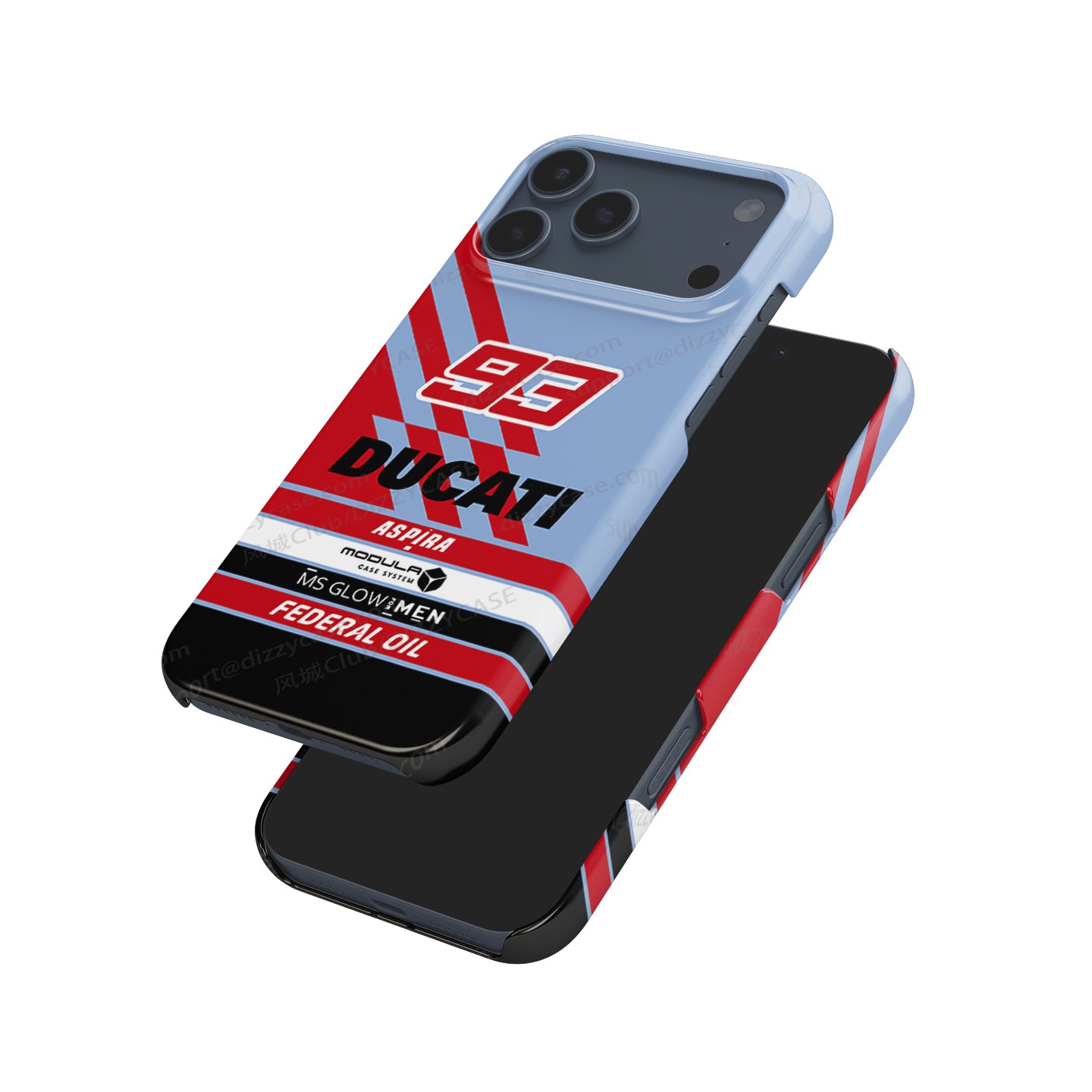 Marc Marquez #93 Gresini Racing Livery Phone Case by DIZZY | DIZZY CASE