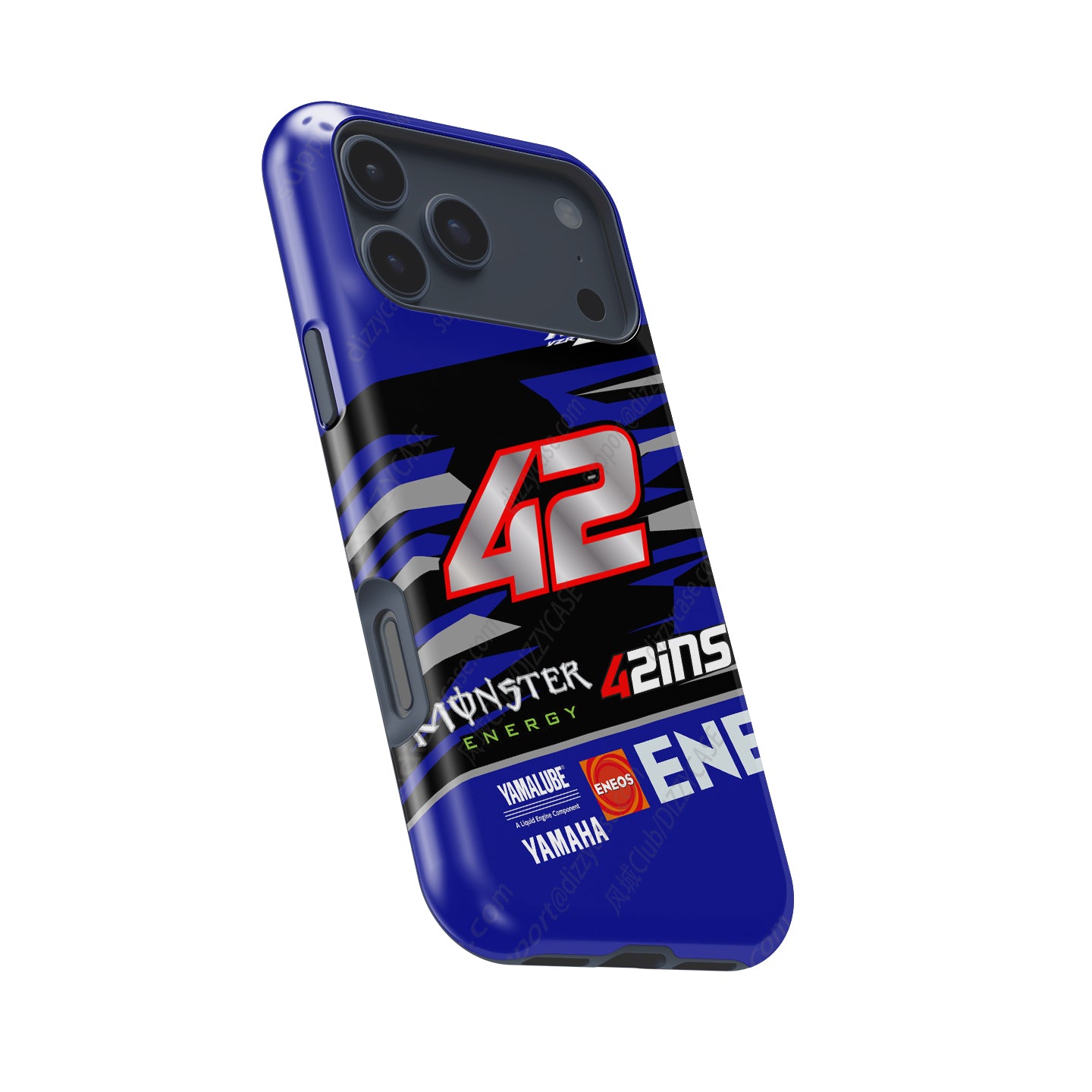 Alex Rins #AR42 Yamaha MotoGP 2024 Livery Phone Case by DIZZY