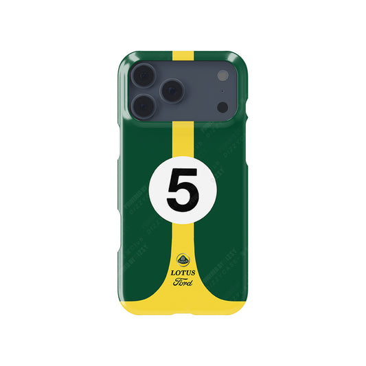 Lotus 49 Livery iPhone Case – Iconic 1967 Design | DIZZY CASE