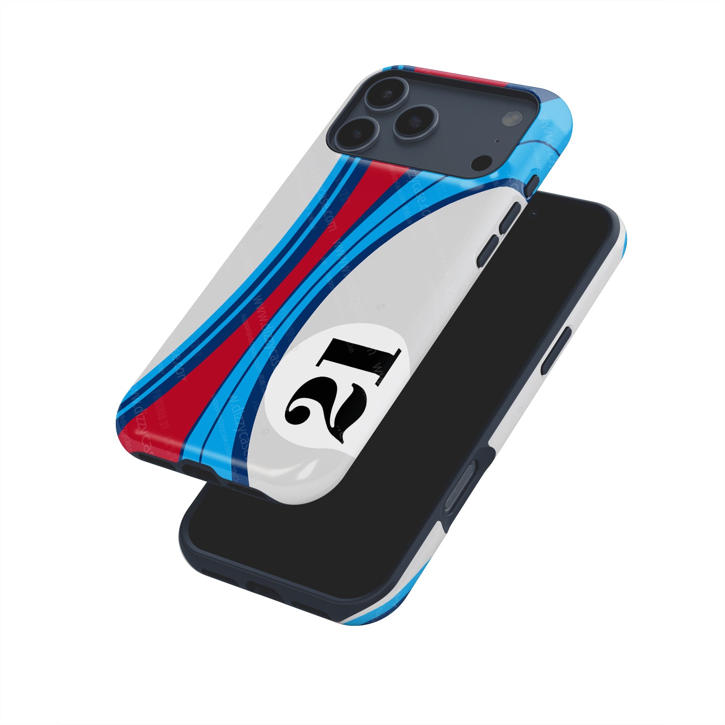 Porsche 917 Martini Racing iPhone Case – Iconic Racing Heritage for Apple | DIZZY CASE