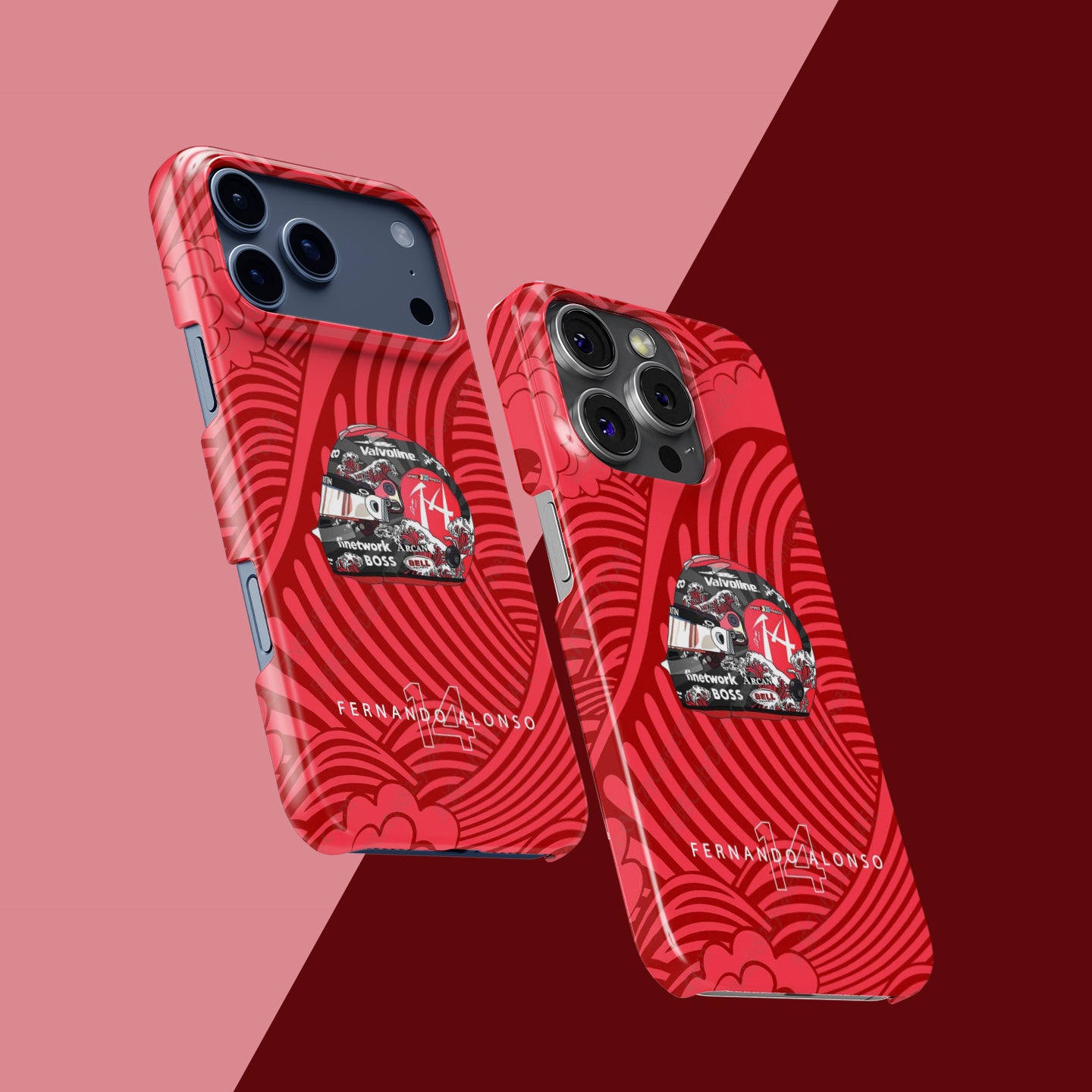 Fernando Alonso 2024 Japanese Grand Prix Helmet iPhone Case – F1 Fan Gift | DIZZY CASE