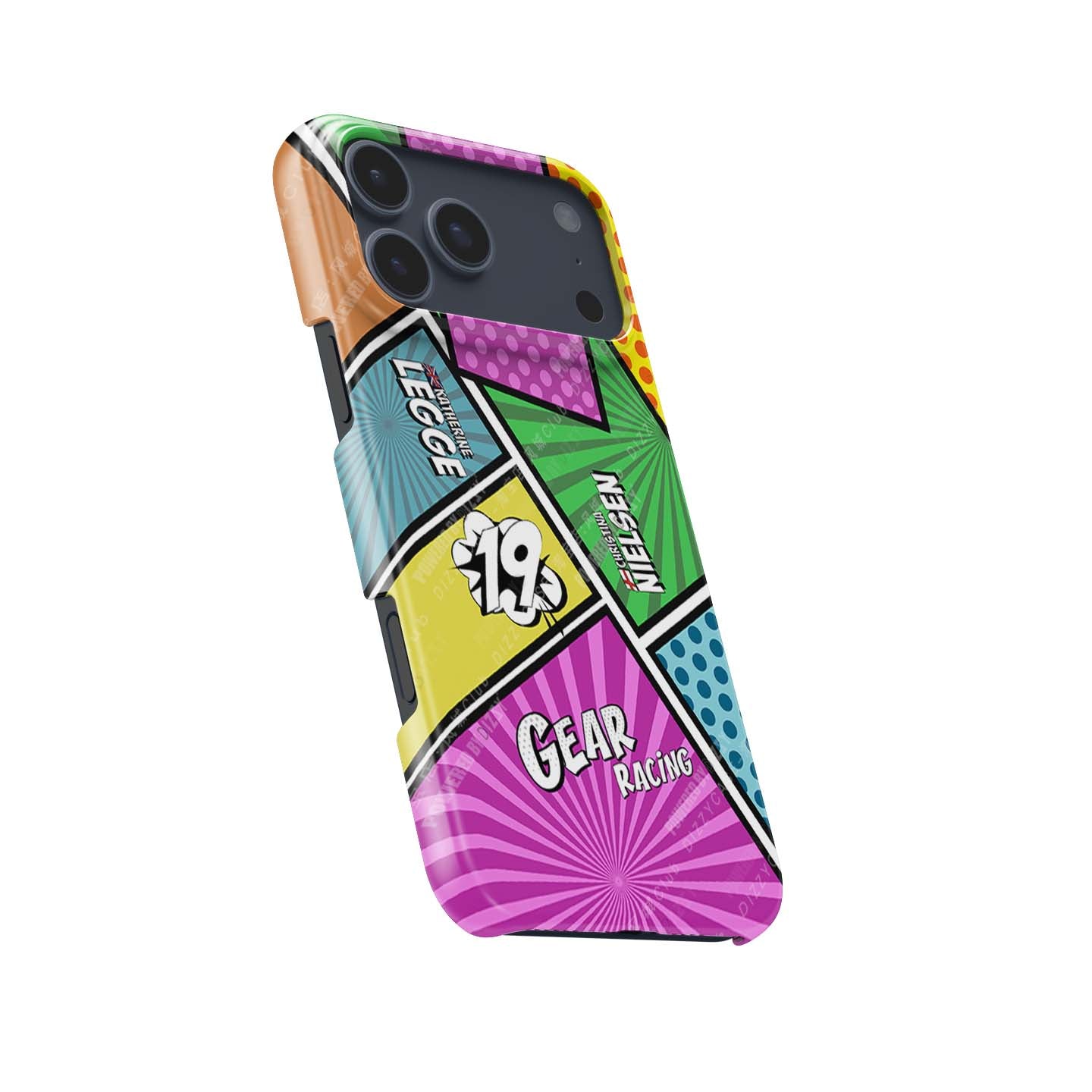 GEAR Racing Lamborghini Huracan iPhone Case – Pop Art Livery for Apple | DIZZY CASE