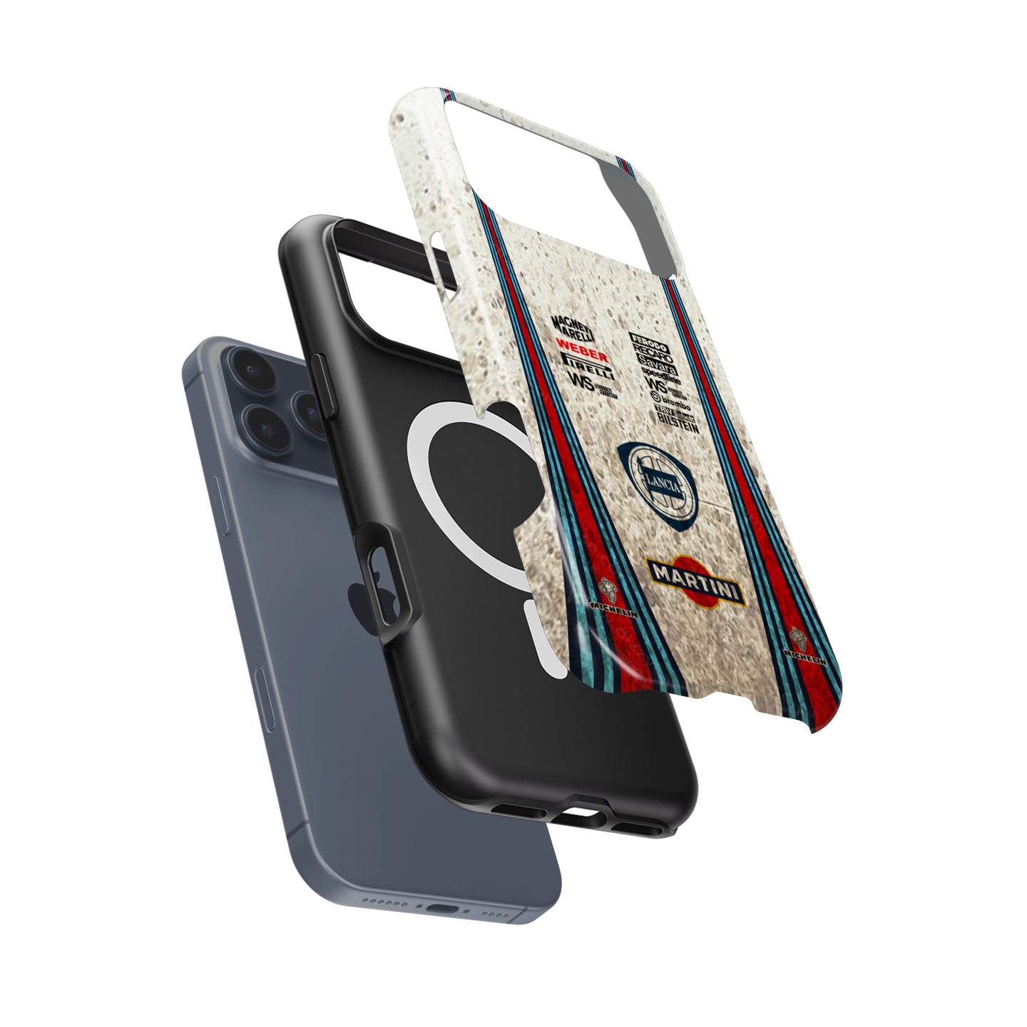 Lancia Delta HF Integrale Martini Livery Phone Case – Rally-Inspired Protection