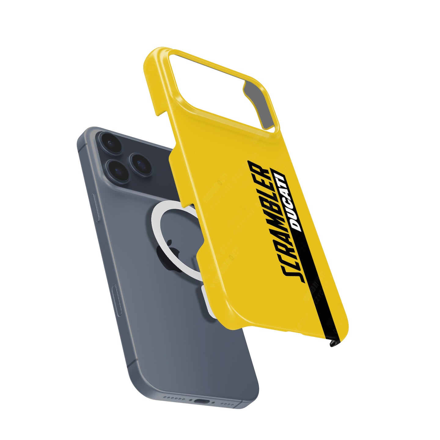 Ride in Style: Scrambler Ducati Yellow Livery Phone Case | DIZZY CASE