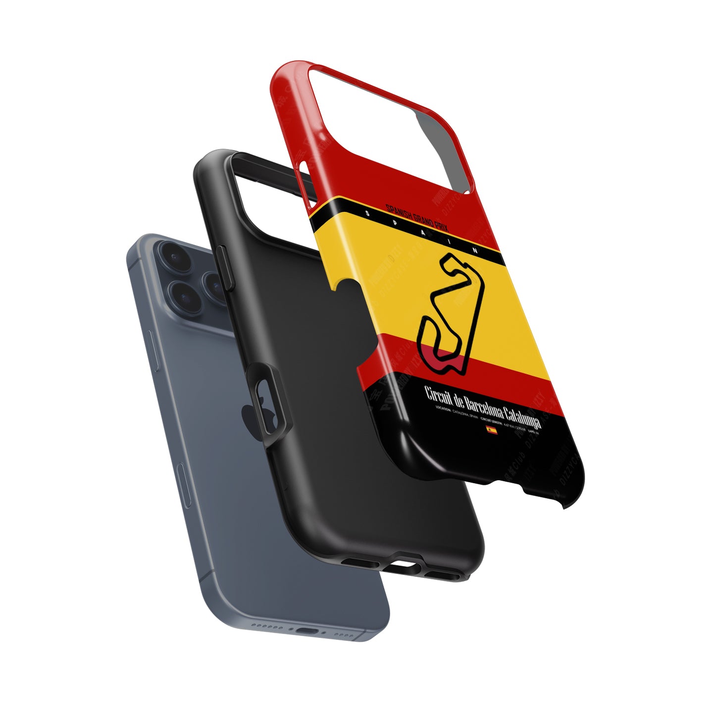 Spanish Grand Prix Track Map iPhone Case – For F1 Fans | DIZZY CASE