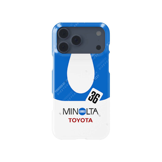 1988 MINOLTA Toyota 88C-V Livery Phone Case: Iconic Motorsport Design