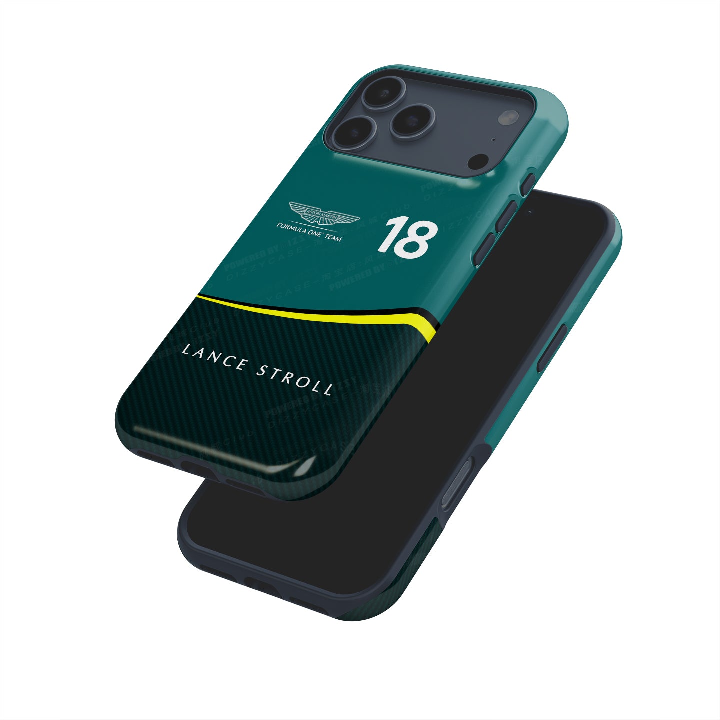 Show Your Support for Lance Stroll with Aston Martin F1 Livery Phone Case | DIZZY CASE