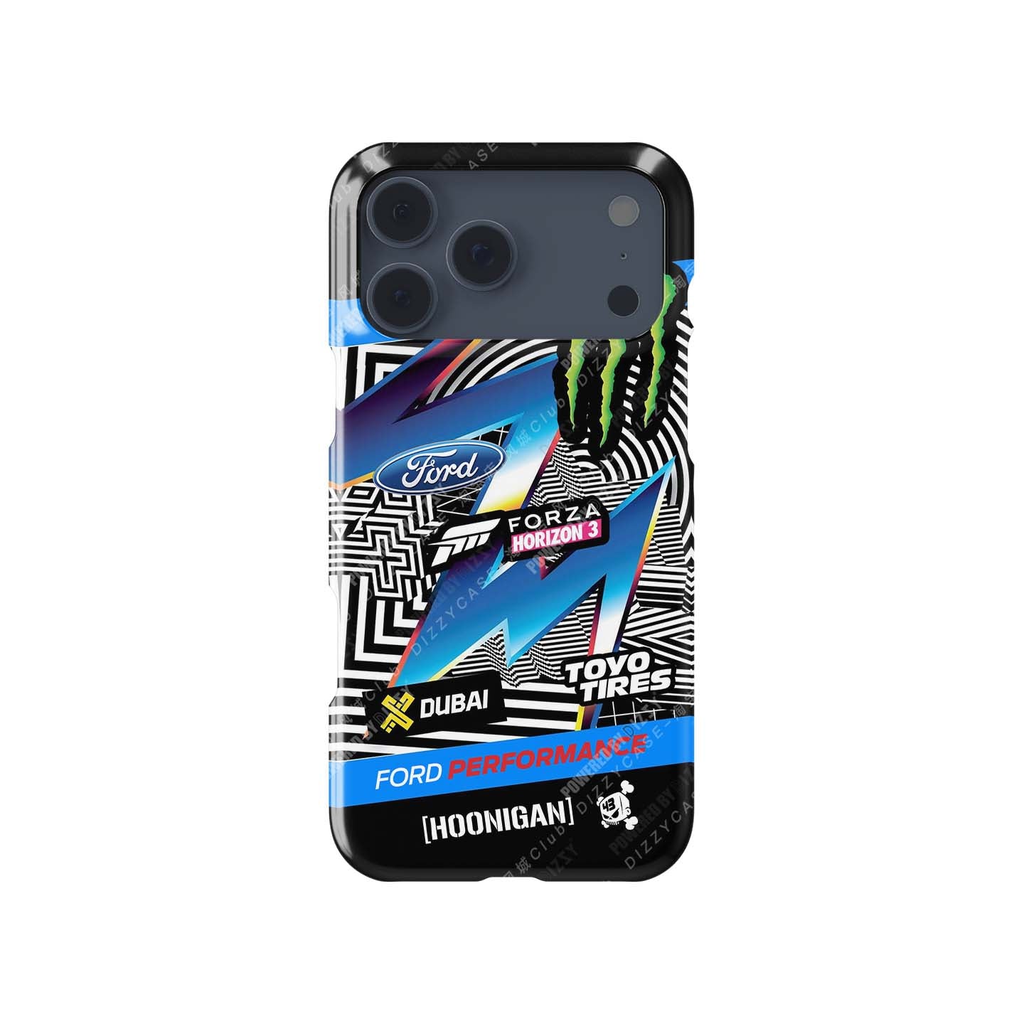 Ken Block Ford Fiesta RS Gymkhana 8 Phone Case: Bold Rally Style