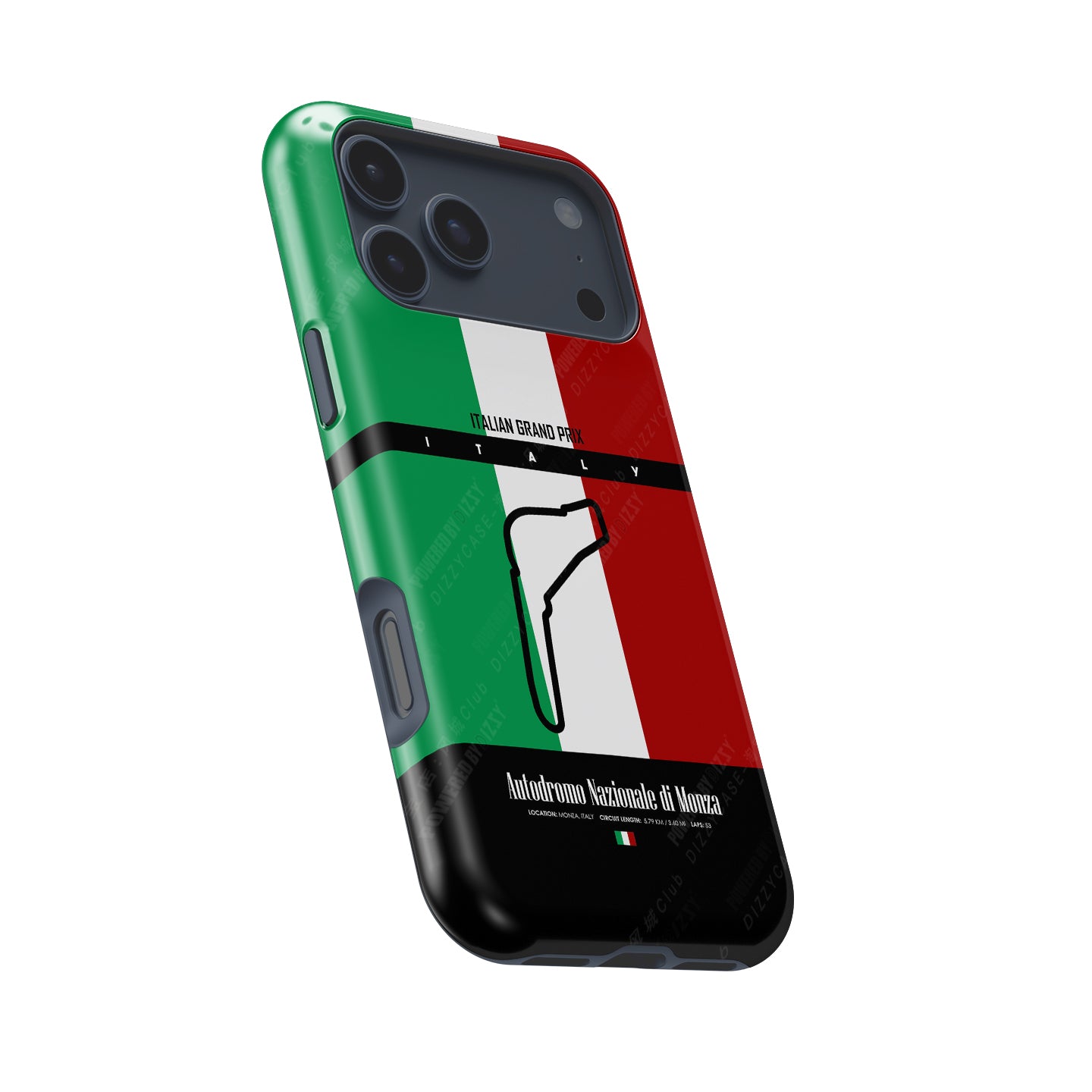 Monza Grand Prix iPhone Case – Circuit of Legends Track Map