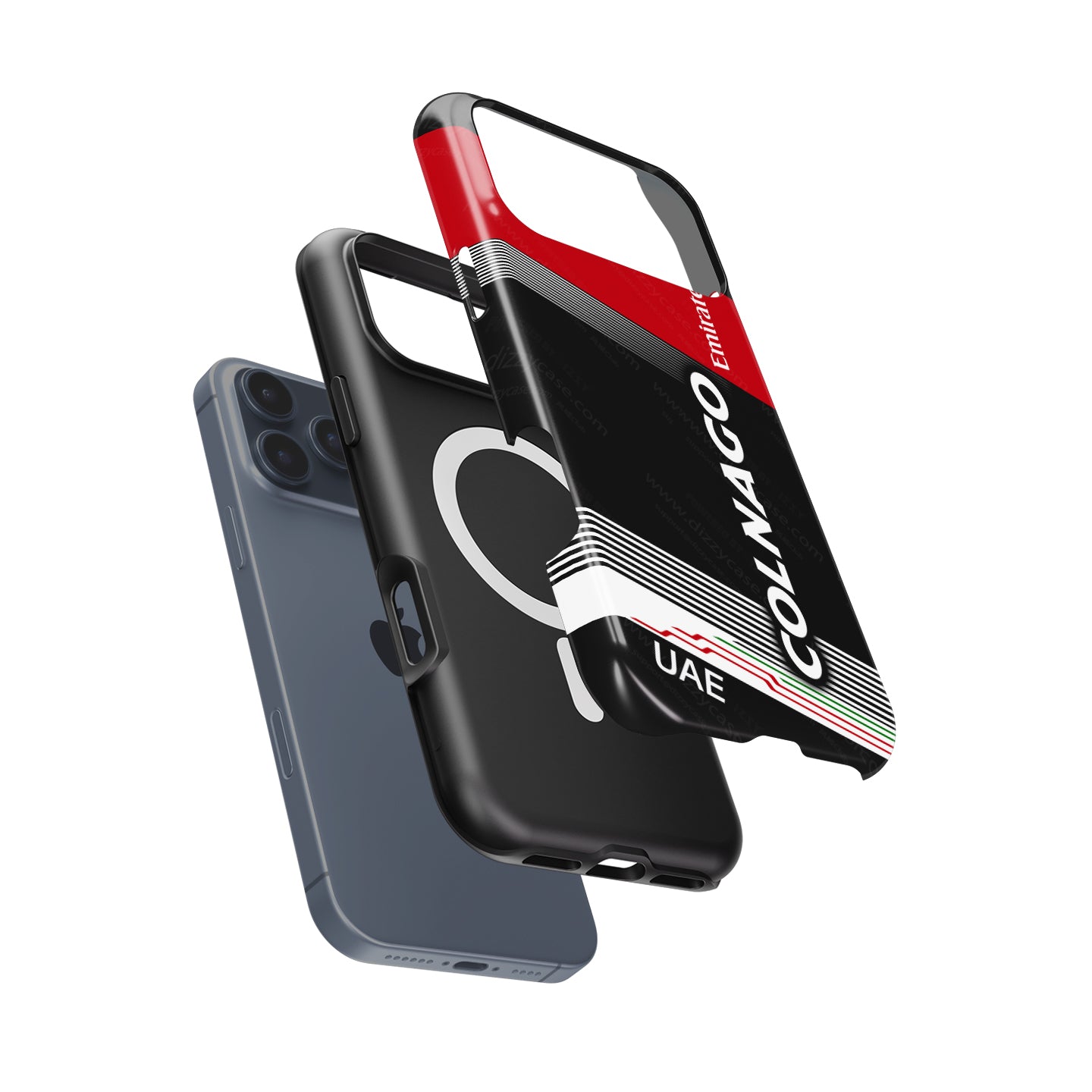 Colnago V4RS Disc Team UAE Emirates 2024 Cycling Livery Phone Case by DIZZY | DIZZY CASE