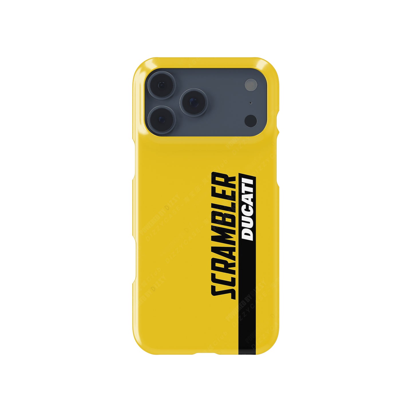 Ride in Style: Scrambler Ducati Yellow Livery Phone Case | DIZZY CASE