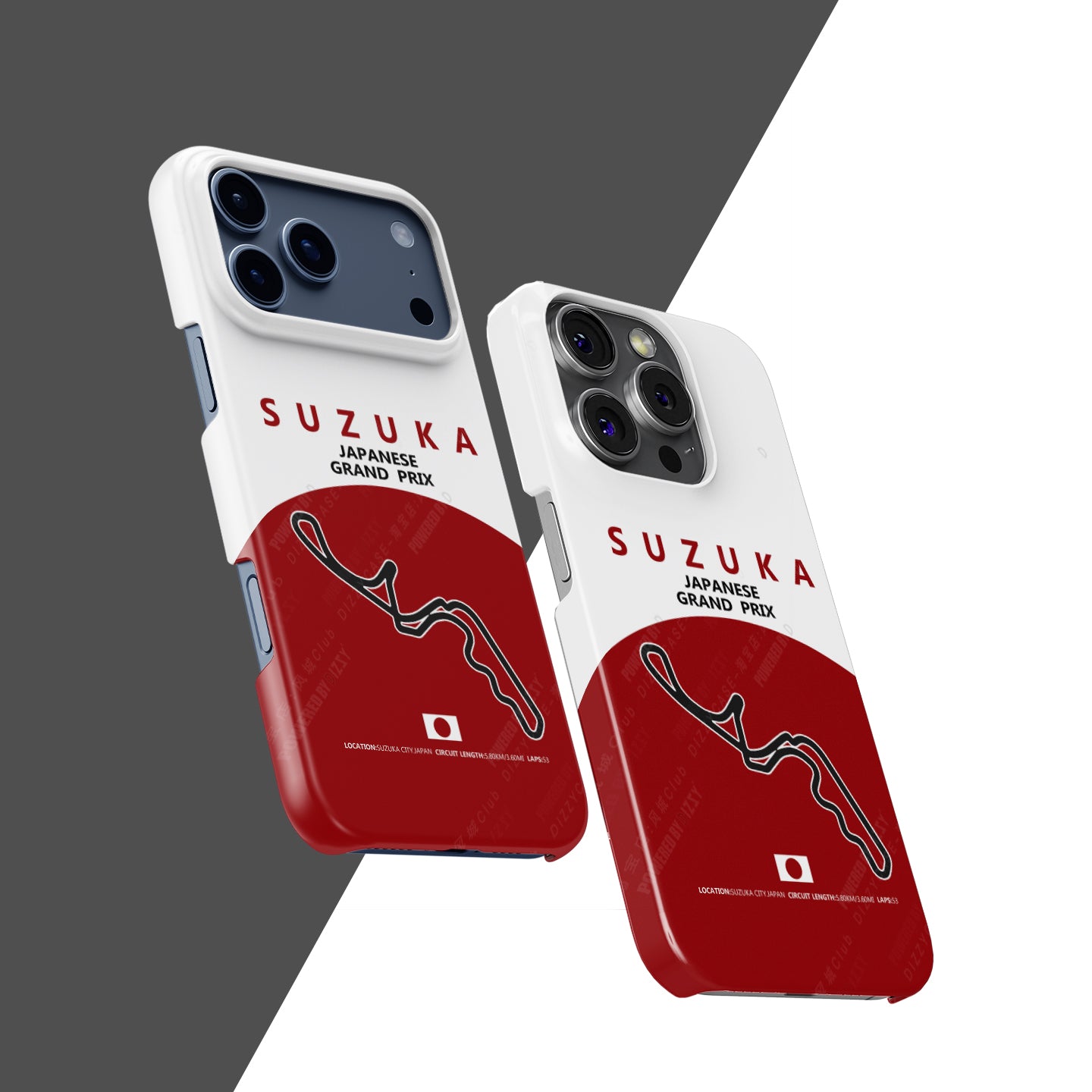 Suzuka F1 Track iPhone Case – Celebrating Racing Heritage | DIZZY CASE
