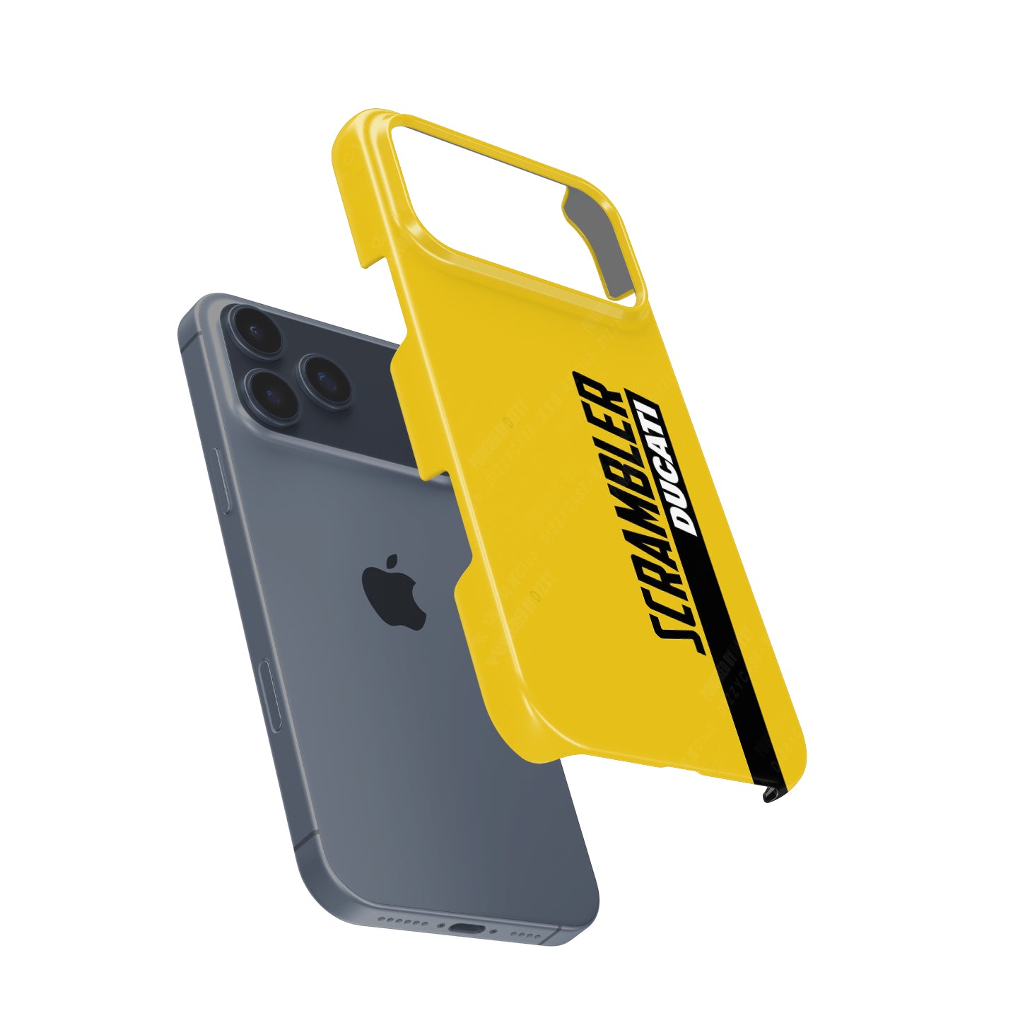 Ride in Style: Scrambler Ducati Yellow Livery Phone Case | DIZZY CASE