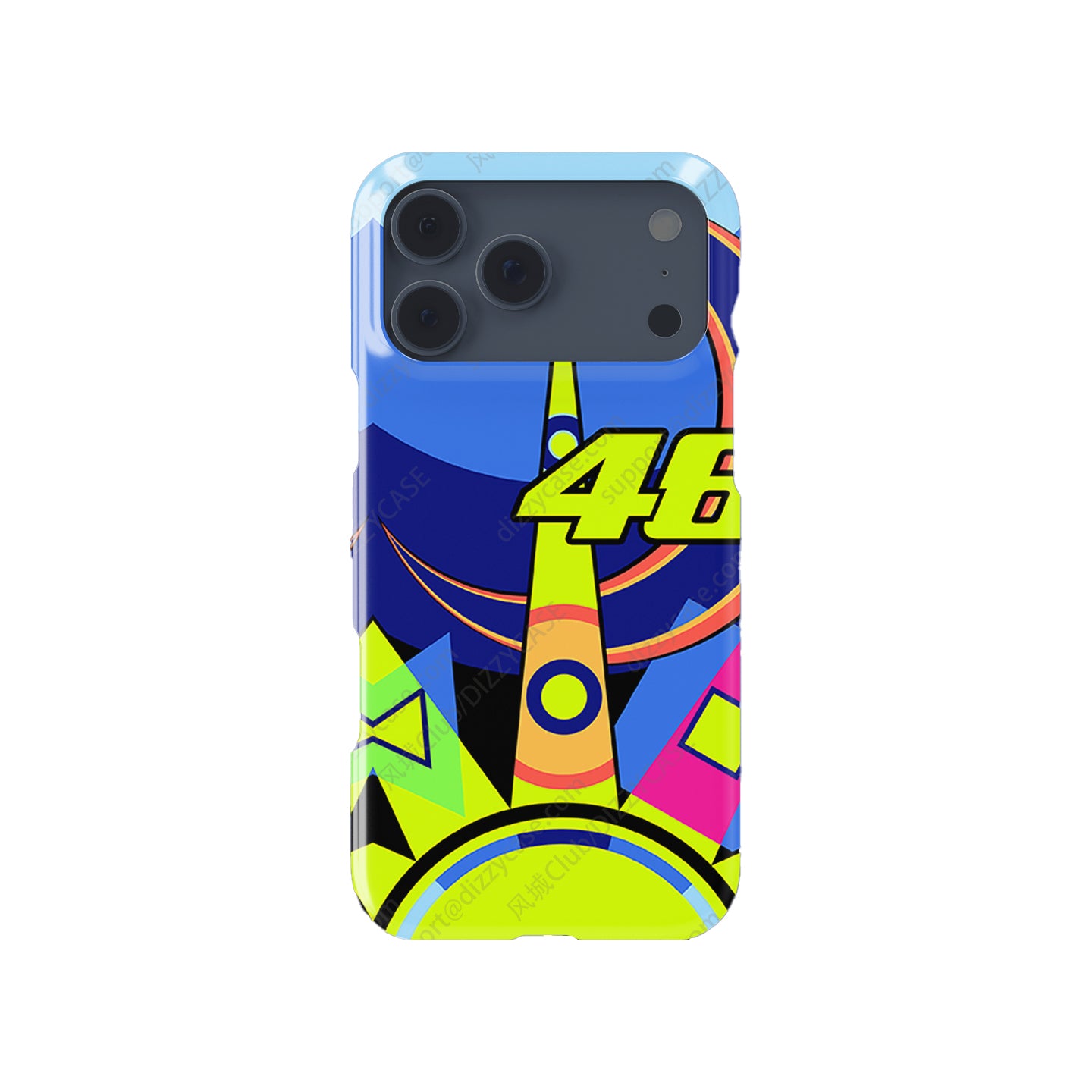 Valentino Rossi Sun And Moon 2016 Helmet Livery Phone Case - Apple Models | DIZZY CASE