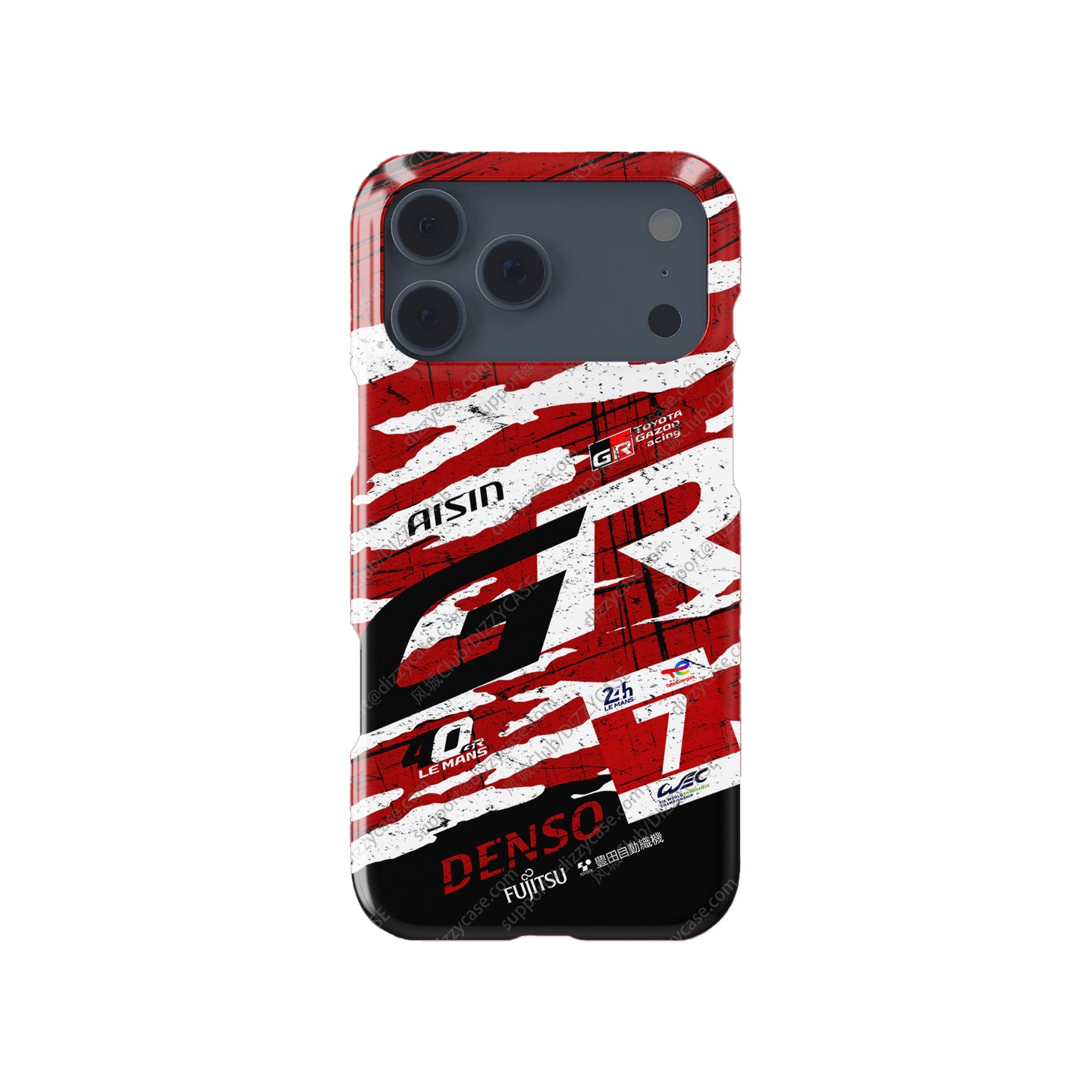 Toyota GR010 Le Mans 2025 Phone Case – Clean Edition 40th Anniversary Design (For iPhone) | DIZZY CASE