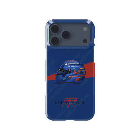 Carlos Sainz 2024 Miami Grand Prix Helmet iPhone Case – F1 Fan Edition | DIZZY CASE
