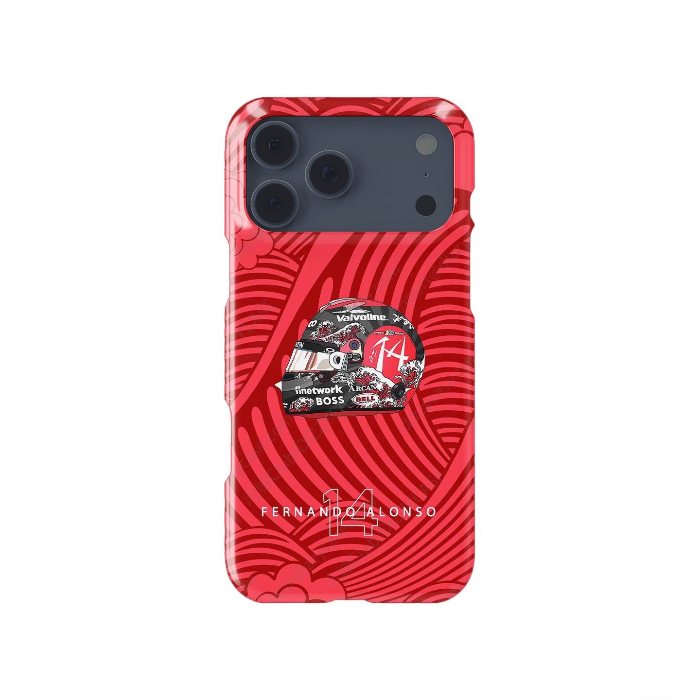 Fernando Alonso 2024 Japanese Grand Prix Helmet iPhone Case – F1 Fan Gift | DIZZY CASE
