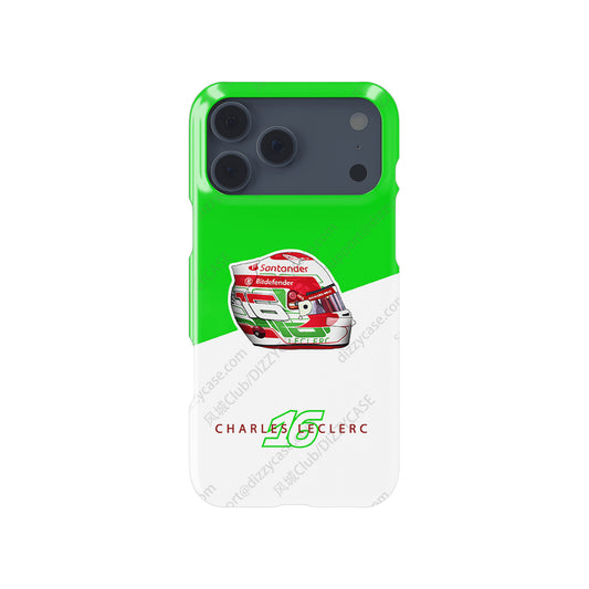 Charles Leclerc 2024 Italian Grand Prix Helmet iPhone Case – Ferrari Edition | DIZZY CASE