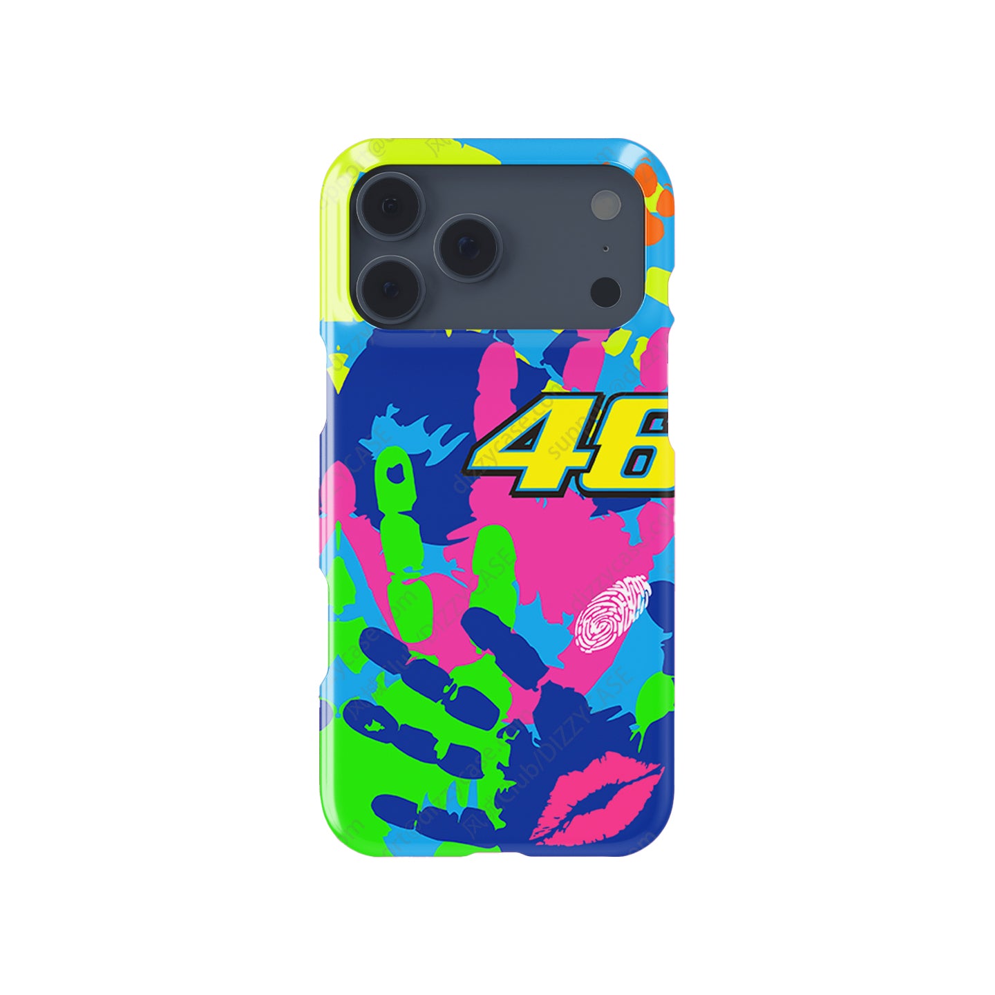 Valentino Rossi’s Misano Special Helmet Livery 2014 Phone Case – Apple Models | DIZZY CASE