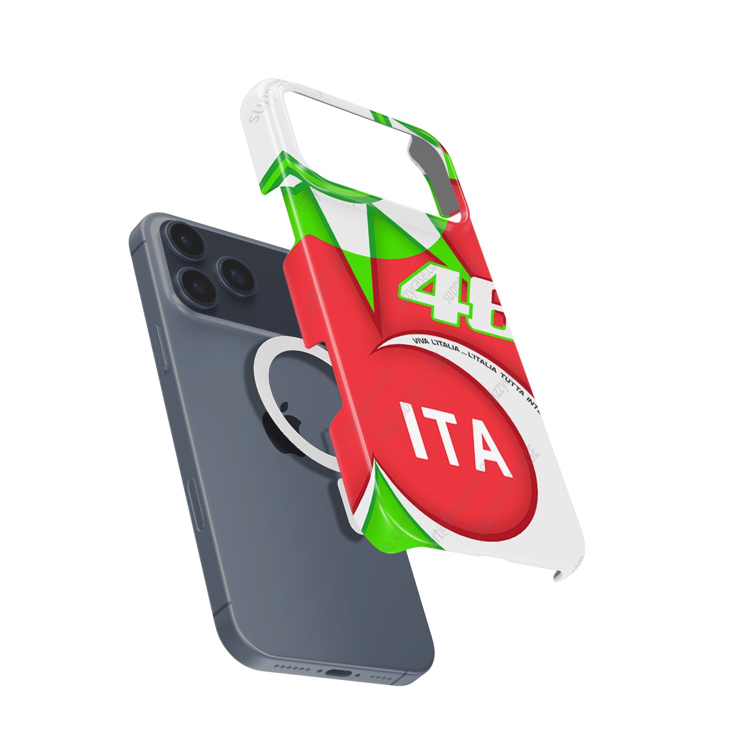 Valentino Rossi Mugello 2018 Helmet Livery Phone Case – Apple | DIZZY CASE