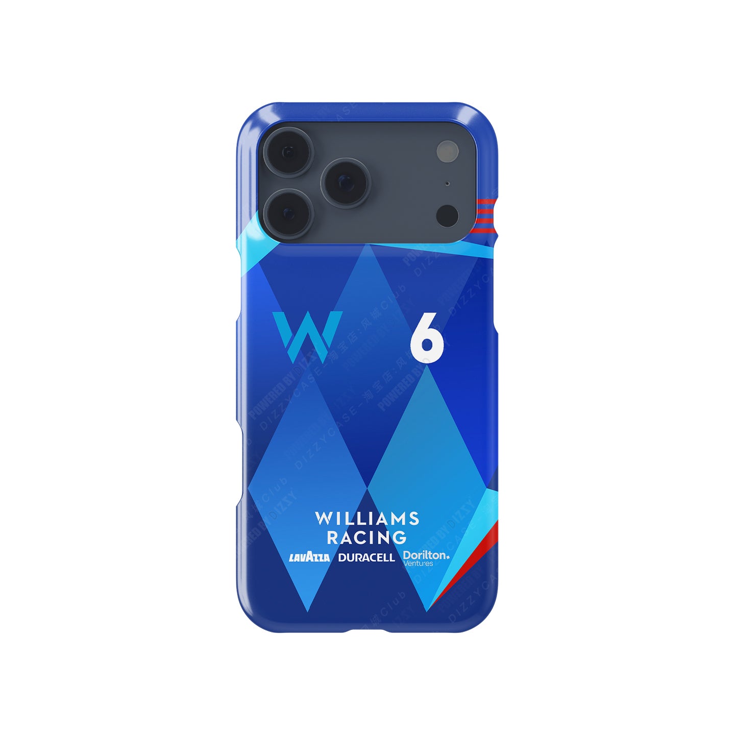 Williams FW44 Latifi Livery iPhone Case – 2022 Racing Tribute | DIZZY CASE