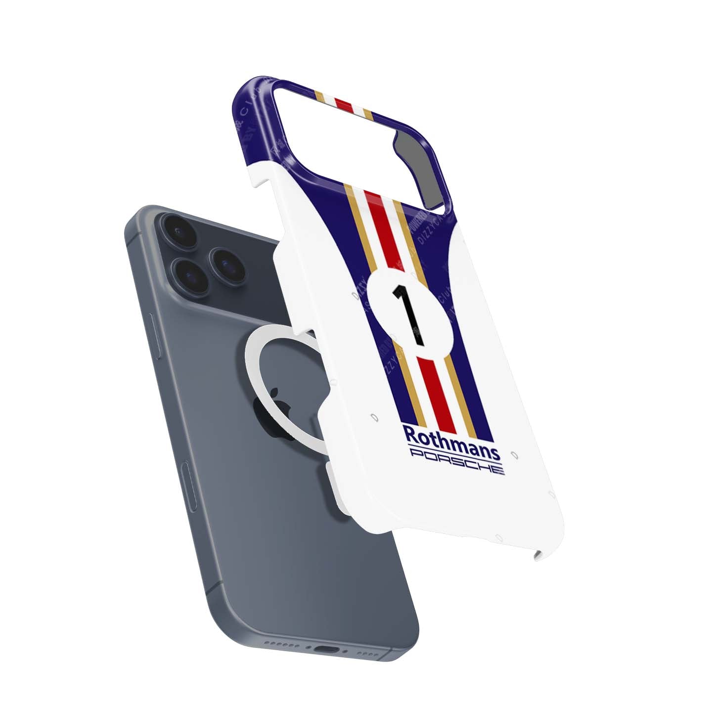 Rothmans Porsche 956 Le Mans Livery Phone Case: Timeless Racing Style
