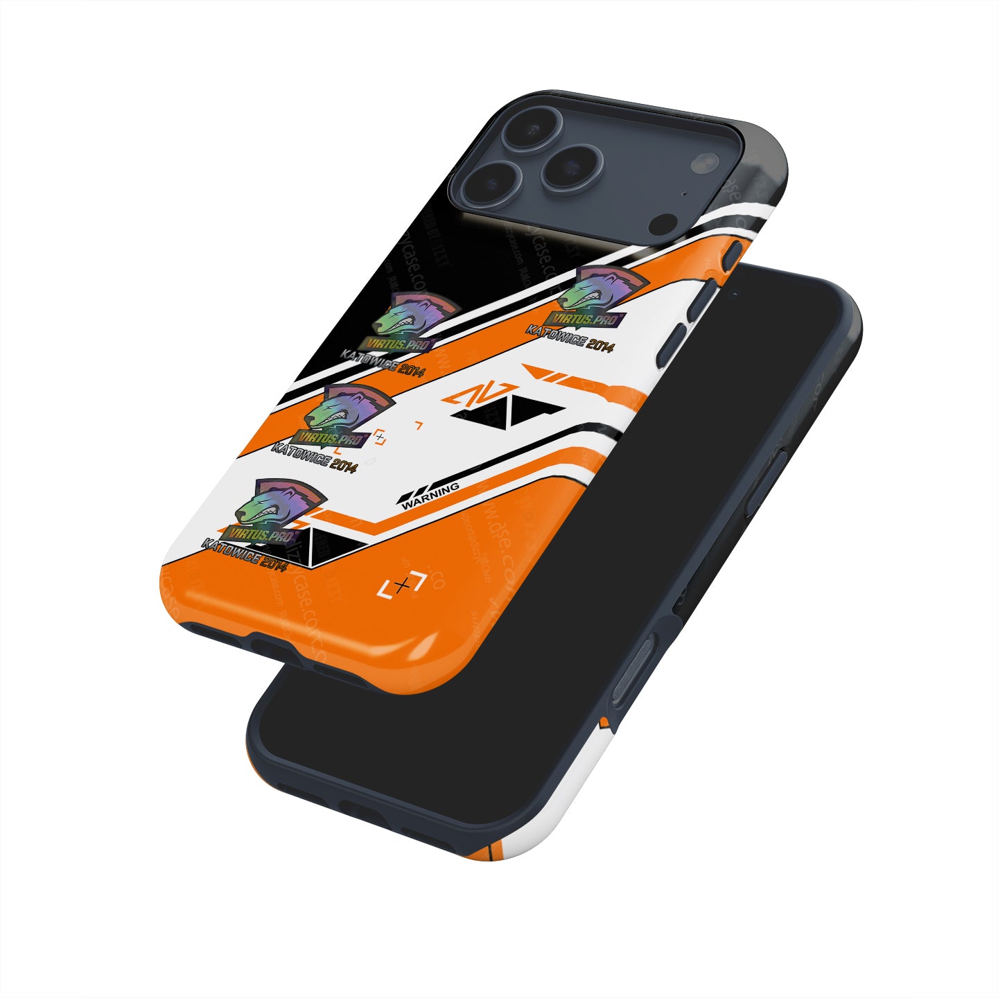 CS / CS2 Phone Case - AK-47 | Asiimov with 4x Virtus.Pro (Holo) Katowice 2014 by DIZZY CASE | DIZZY CASE