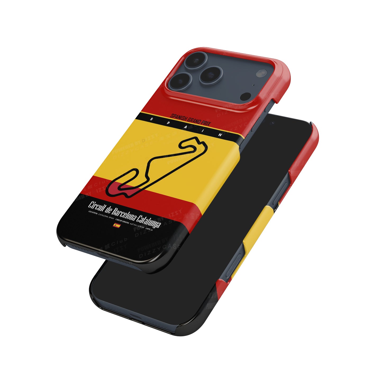 Spanish Grand Prix Track Map iPhone Case – For F1 Fans | DIZZY CASE