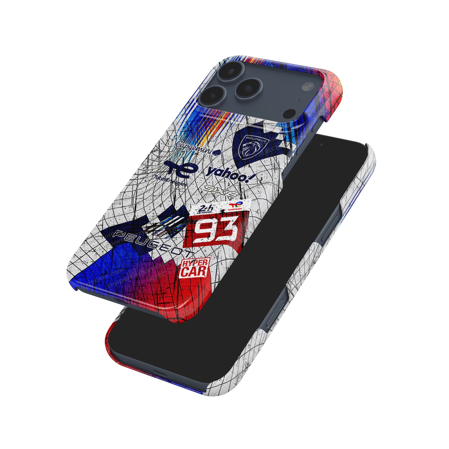Peugeot 9X8 Le Mans 100th Anniversary Phone Case – Hypercar Tribute Livery (Race-Worn Edition)