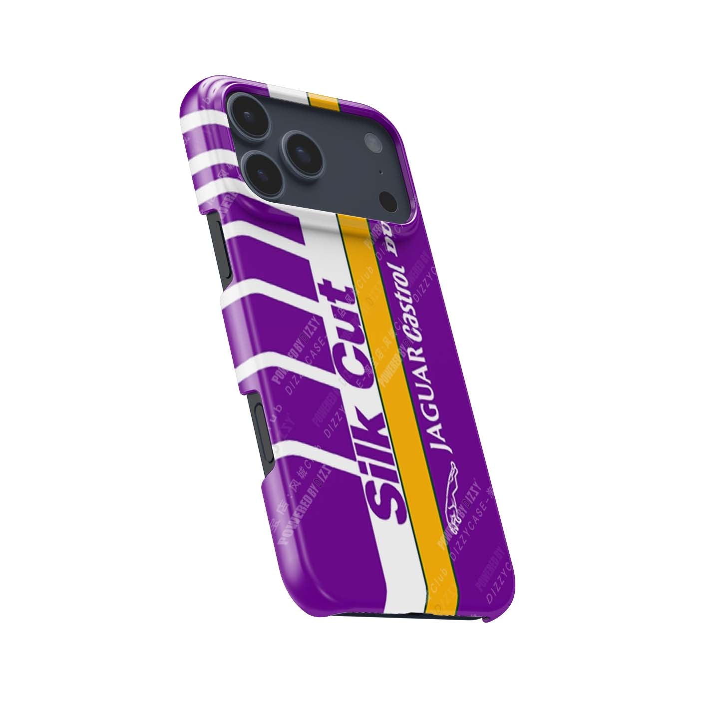 Jaguar XJR9-LM Silk Cut Livery Phone Case: Racing Style & Protection | DIZZY CASE