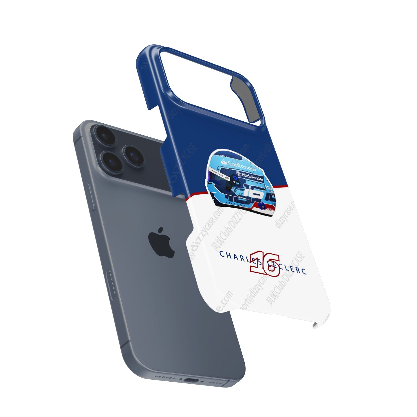 Charles Leclerc Miami Grand Prix 2024 Helmet iPhone Case | DIZZY CASE