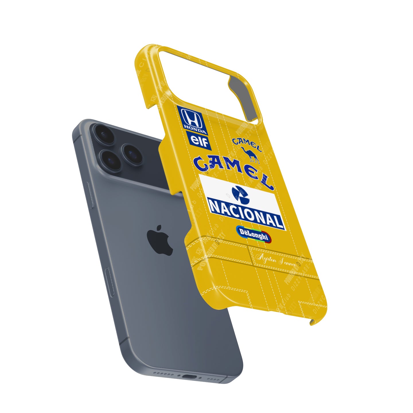 Ayrton Senna Lotus 99T 1987 Livery Phone Case - Apple Models